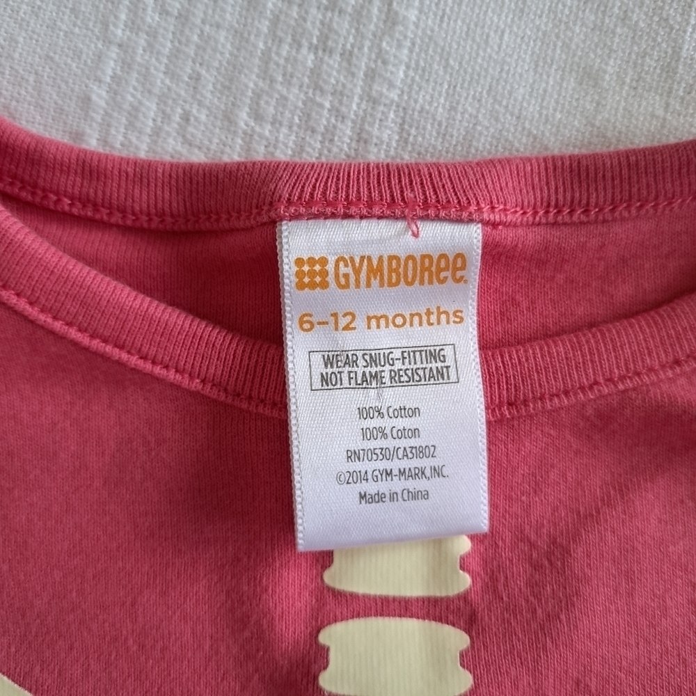 Gymboree Outlet 6-12 months Halloween pajama set GUC - Picture 2 of 5